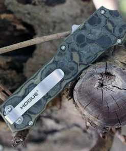 Hogue Compound 34038, 3.5" CPM S30V Clip Point Tumbled Blade, G-Mascus Green G-10 Handle -Knifeworks Sales Store image 42616.1572360395