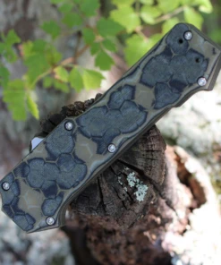 Hogue Compound 34038, 3.5" CPM S30V Clip Point Tumbled Blade, G-Mascus Green G-10 Handle -Knifeworks Sales Store image 57652.1572360395