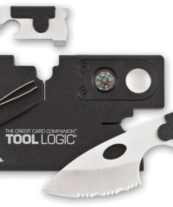 Tool Logic Credit Card Companion with Lens/Compass, US Patent-TLCC1SB