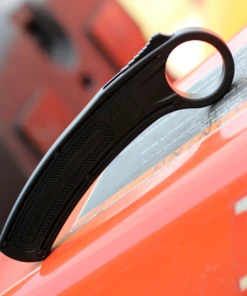 CobraTec Knives CTBK Karambit, 2.75" D2 Steel Blackwash Blade, Aluminum Handle -Knifeworks Sales Store image 70237.1572288462