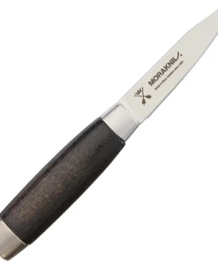 Mora Paring Knife Classic 1891, Swedish SS Blade, Black Stained Brich Wood Handle-FT01572
