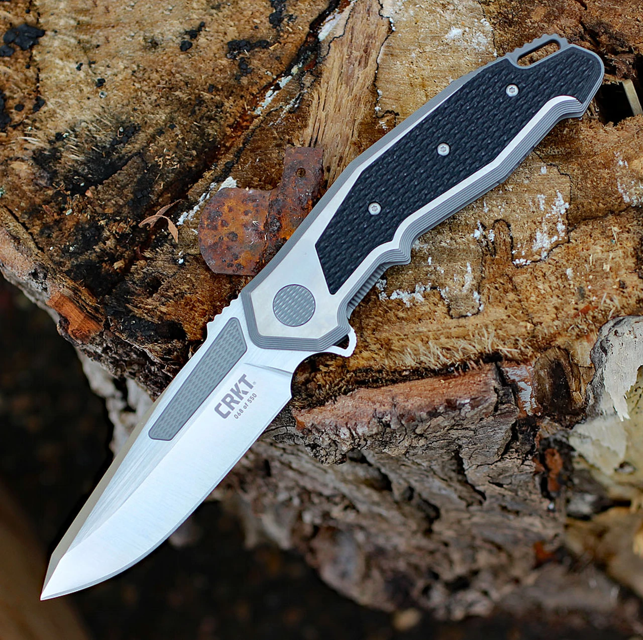 CRKT K530TXP Panache, 3.67" CTS-XHP Plain Blade, Titanium w/Carbon Fiber Inlays -Limited to 550 1 CRKT K530TXP Panache, 3.67" CTS-XHP Plain Blade, Titanium w/Carbon Fiber Inlays -Limited to 550