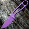 ESEE Knives Esee, Izula Purple Fixed Blade, With Black Sheath And Clip Plate