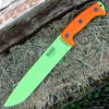 ESEE Knives ESEE Junglas, Orange G10, Venom Green Blade