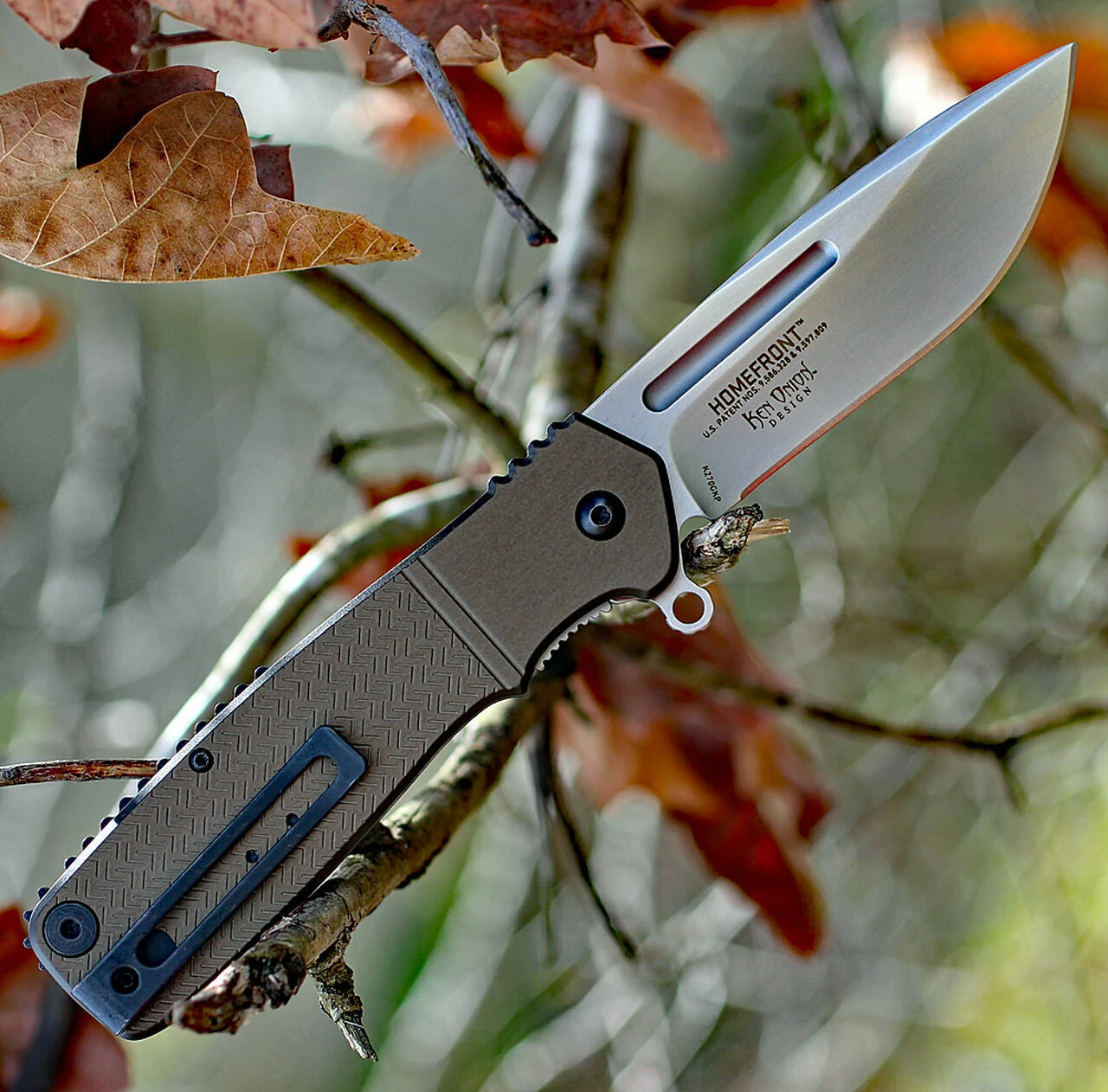 CRKT Homefront K270GKP, AUS 8 Plain Blade, 6061 Aluminium Handles 2 CRKT Homefront K270GKP, AUS 8 Plain Blade, 6061 Aluminium Handles - Image 2