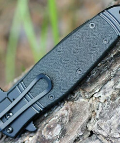 CRKT K345KKS Bombastic Black, 3.3" 8Cr13MoV Combo Blade, Stainless Handles 7 CRKT K345KKS Bombastic Black, 3.3" 8Cr13MoV Combo Blade, Stainless Handles -Knifeworks Sales Store k345kks.3 18910.1566585886