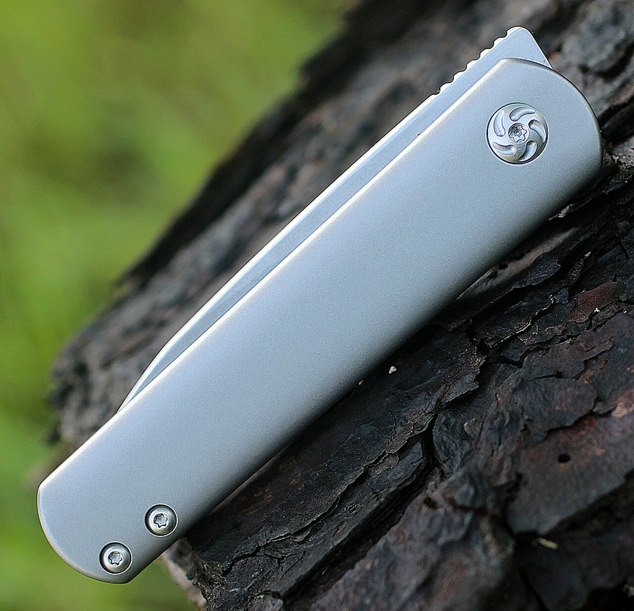 Kizer Cutlery Kizer Feist Titanium KI3499, 2.83" S35VN Plain Blade 3 Kizer Cutlery Kizer Feist Titanium KI3499, 2.83" S35VN Plain Blade - Image 3