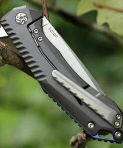 Kizer Cutlery Kizer 4505 Basalt, 3.3" CPM-S35VN Plain Blade, Gray Titanium Handle 7 Kizer Cutlery Kizer 4505 Basalt, 3.3" CPM-S35VN Plain Blade, Gray Titanium Handle -Knifeworks Sales Store ki4505.3 44841.1566586032