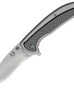 BenchMark Small Tactical Framelock, Aluminum Handle & Imitations Carbon Fiber Onlay