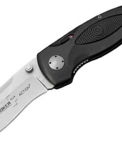 Boker Plus Action2, AUS-8, Black Aluminum Handle