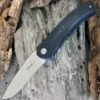 Boker Plus , 01BO350, 3.1 in. VG-10 Blade, Black G-10 Handle, Liner Lock Flipper