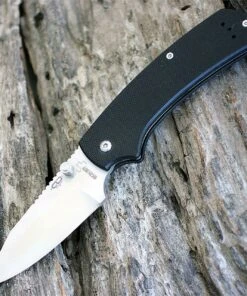 Boker Plus XS Chad Los Banos Slipjoint Pocket Knife, 01BO539, Black G-10 Handle