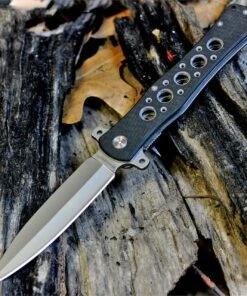 Boker Magnum Great Knight Dagger, 4 2/3 in. Beadblasted blade with Linerlock, 01MB221