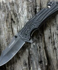 Boker Magnum Freedom Folder with Liner Lock, Black Handle, 01RY188