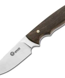 Boker Pine Creek, 02BA701G, Guayacan ebony wood handle, Stainless Steel Blade with Full Tang