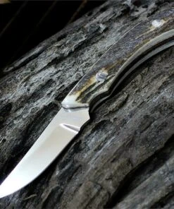 Boker Plus Cowboy Crossdraw Fixed Blade, 2 7/8 in. 440-C Stainless Blade