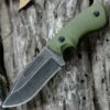 Boker Magnum Lil Giant Fixed Blade with Green G-10 Handle, 02LG113