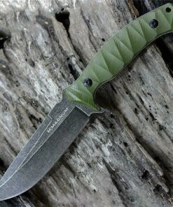 Boker Magnum Persian Fixed Blade with Green G-10 Handle, 02LG115