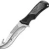 Buck Knives Buck Haley Heath 85GYGHH ErgoHunter Adrenaline Select, 4.5" 420HC Guthook Blade, Gray Handle