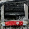 Boker 110745 Traditional Series Congress, Red Jigged Bone Handle