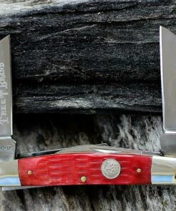 Boker 110745 Traditional Series Congress, Red Jigged Bone Handle