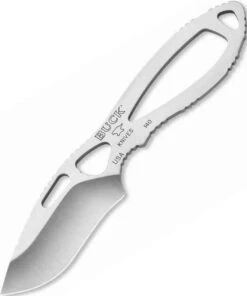 Buck Knives Buck 140SSS Paklite Skinner, 2.9" 420HC Plain Blade, Stainless Handle