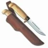 Marttiini Knives Marttiini Condor De Luxe Classic Fixed Blade, Stainless, Curly Birch Handle