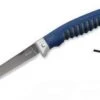 Buck Knives Buck 220BLS Silver Creek Folding Fillet, 6.5" 420J2 Plain Blade, Blue Rubber Handle