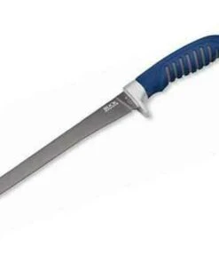 Buck Knives Buck 225BLS Silver Creek, 9" 420J2 Fillet Blade, Blue Rubber Handle
