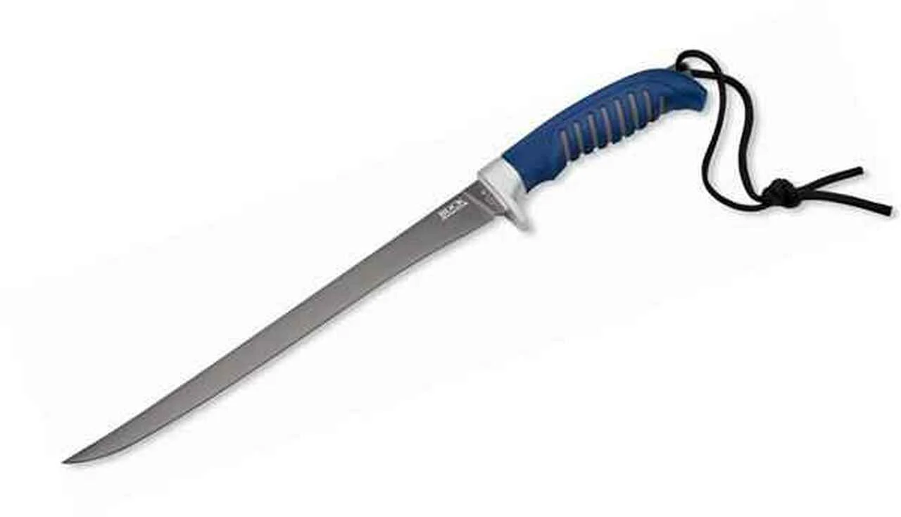 Buck Knives Buck 225BLS Silver Creek, 9" 420J2 Fillet Blade, Blue Rubber Handle 1 Buck Knives Buck 225BLS Silver Creek, 9" 420J2 Fillet Blade, Blue Rubber Handle