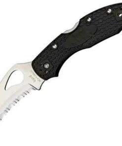Byrd Knives Byrd Hawkbill Black FRN Handle BY22SBK, 2.875" 8Cr13MoV Serrated Blade