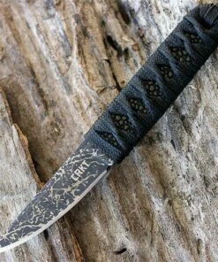 CRKT 2365 Obake™ Skoshi, 2.4" 8Cr13MoV Plain Blade, Paracord Wrapped Handle