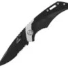 Gerber Contrast Folding Knife Combo Blade G-10 & Stainless Steel Handles