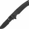 Gerber Decree, 3.7" S30V Partially Serrated Blade, Liner Lock Folder