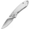 Buck Knives Buck 325SSS Colleague, 1.9" 420HC Plain Blade, Stainless Steel Handle