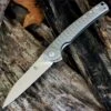 Kizer Cutlery, TomCat design, Splinter Ki3457TI1, S35VN Steel Blade with Titanium Handle, Frame Lock
