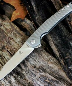 Kizer Cutlery, TomCat design, Splinter Ki3457TI1, S35VN Steel Blade with Titanium Handle, Frame Lock