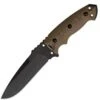 Hogue Medium Fixed Blade, Drop Point Blade, G-10 Scales G-Mascus Tan