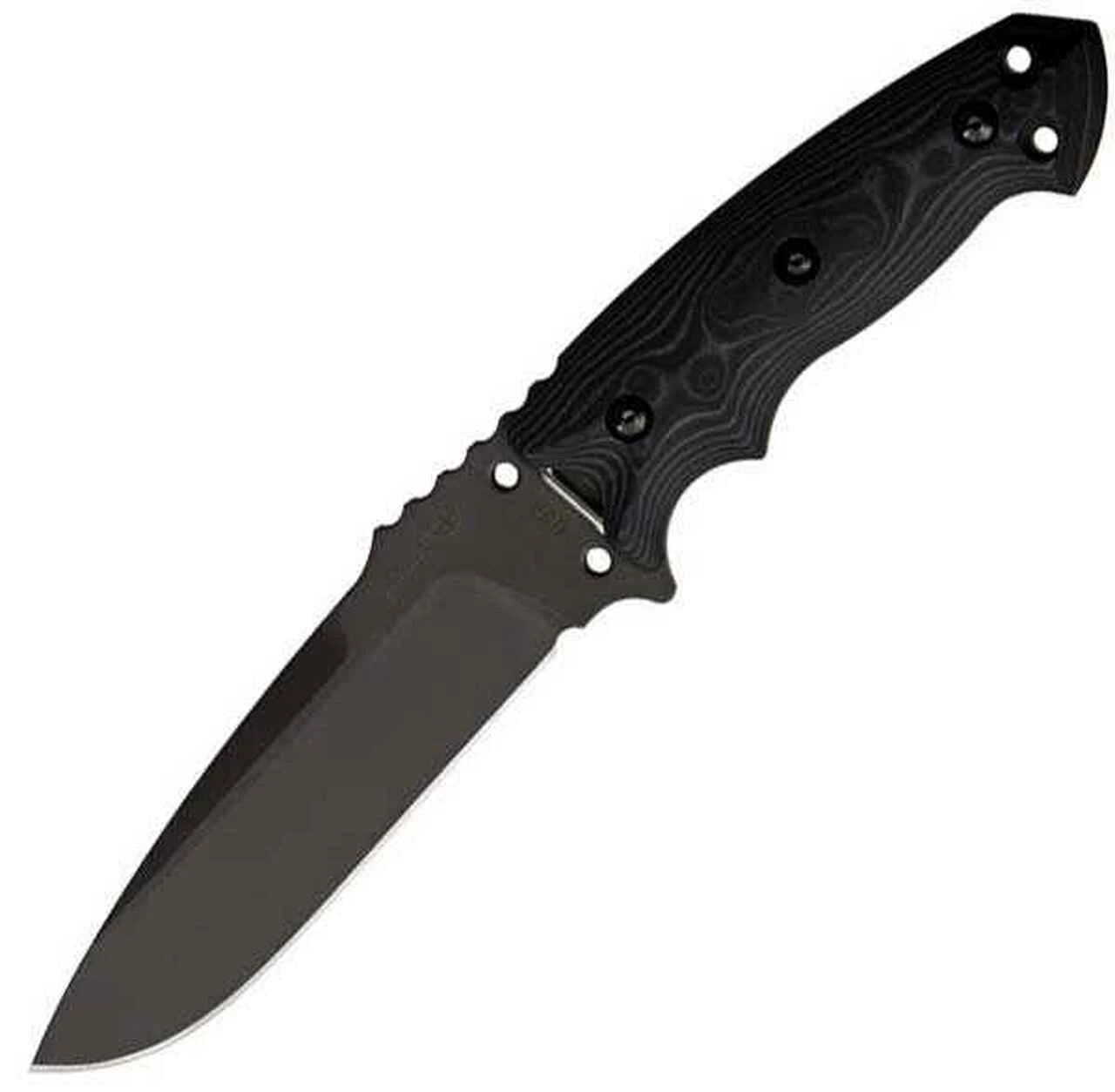 Hogue Medium Fixed Blade, Drop Point Blade, G-10 Scales, G-Mascus Black 1 Hogue Medium Fixed Blade, Drop Point Blade, G-10 Scales, G-Mascus Black