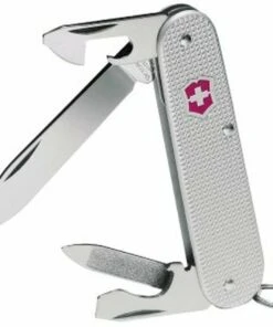Victorinox Swiss Army Cadet, With Ribbed Silver Alox