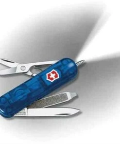 Victorinox Swiss Army Signature Lite, Translucent sapphire handles