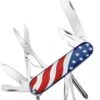 Victorinox Swiss Army Victorinox Super Tinker, High-Impact Polymer US Flag Handle