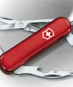 Victorinox Swiss Army Midnight Manager, Red handles