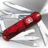 Victorinox Swiss Army Multi-Tools Midnite Minichamp, Translucent Ruby