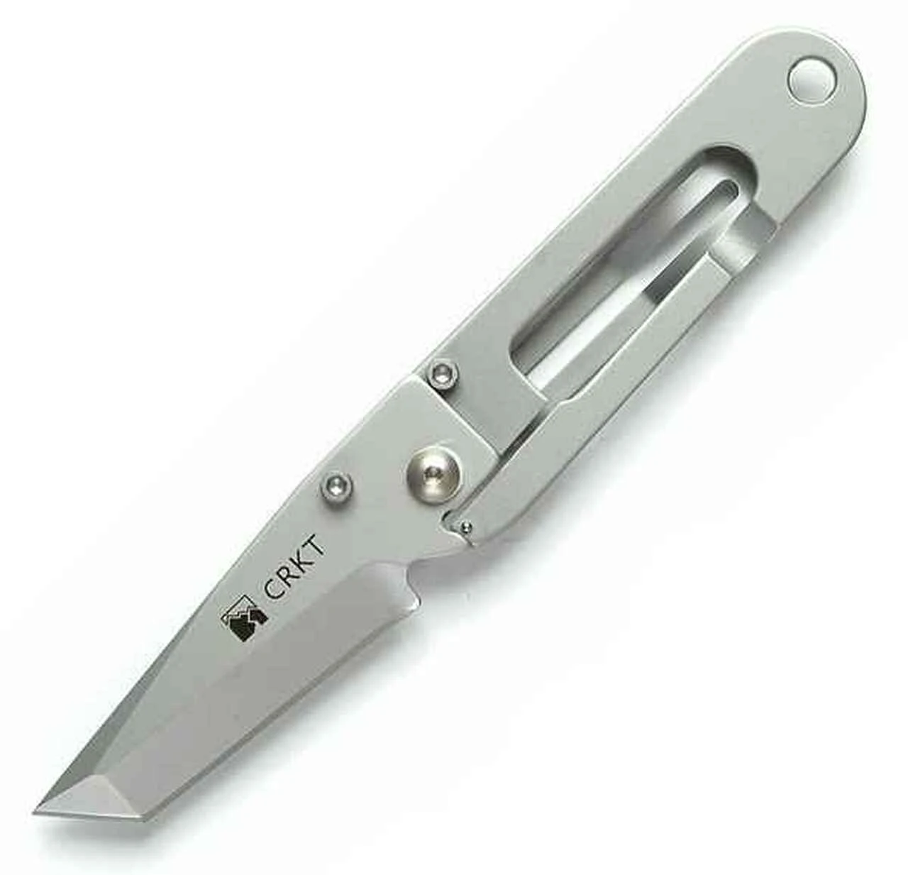 CRKT 5500 Original K.I.S.S., 2.25" 3Cr13 SS Plain Tanto Blade, SS Handle 1 CRKT 5500 Original K.I.S.S., 2.25" 3Cr13 SS Plain Tanto Blade, SS Handle