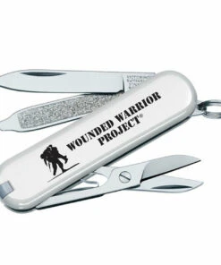 Victorinox Swiss Army Victorinox Wounded Warrior Project Swiss Army White Classic SD, Closeout