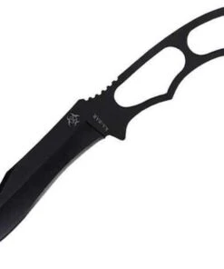 Ka-Bar ZK Acheron Skeleton Knife, Black PlainEdge