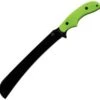 Ka-Bar ZK Pestilence Chopper Knife, Black PlainEdge