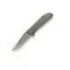 CRKT 6450S Drifter, 2.87" 8Cr14MoV SS Plain Blade,Satin Finish, SS Handle