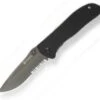 CRKT 6460K Drifter, 2.87" 8Cr14MoV SS Combo Blade, TiNi Finish, G-10 Handle